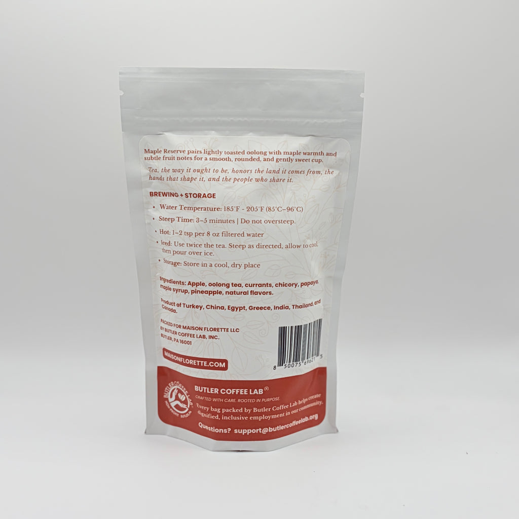 Maple Reserve Traditional Oolong Tea Blend - Loose Leaf