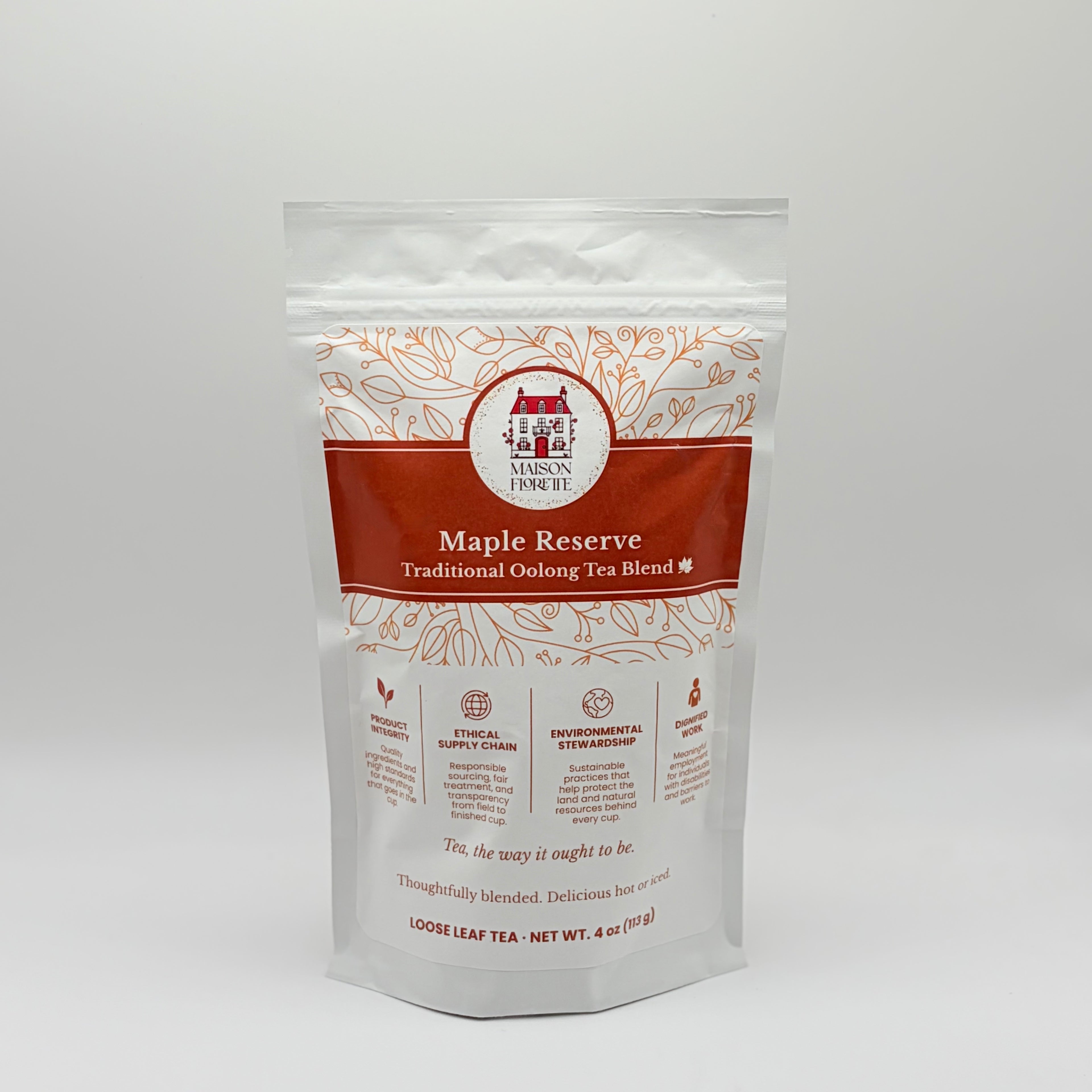 Maple Reserve Traditional Oolong Tea Blend - Loose Leaf
