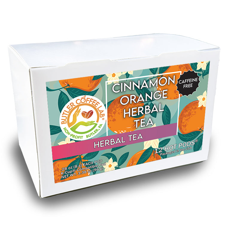 Cinnamon Orange Herbal Tea - 12 Pod Box