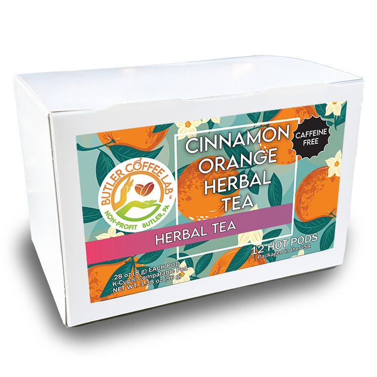 Cinnamon Orange Herbal Tea - 12 Pod Box