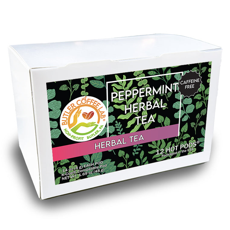 Peppermint Herbal Tea - 12 Pod Box
