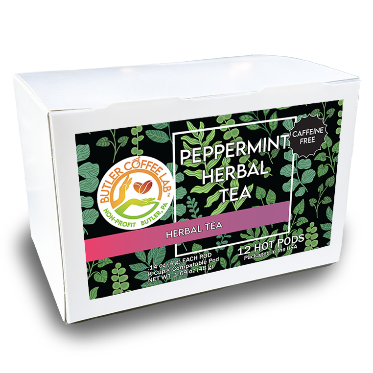 Peppermint Herbal Tea - 12 Pod Box