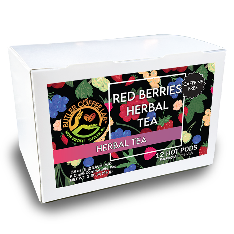 Red Berries Herbal Tea - 12 Pod Box