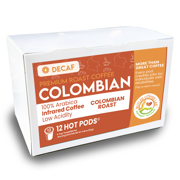 Decaf Columbian Coffee - 12 Pod Box