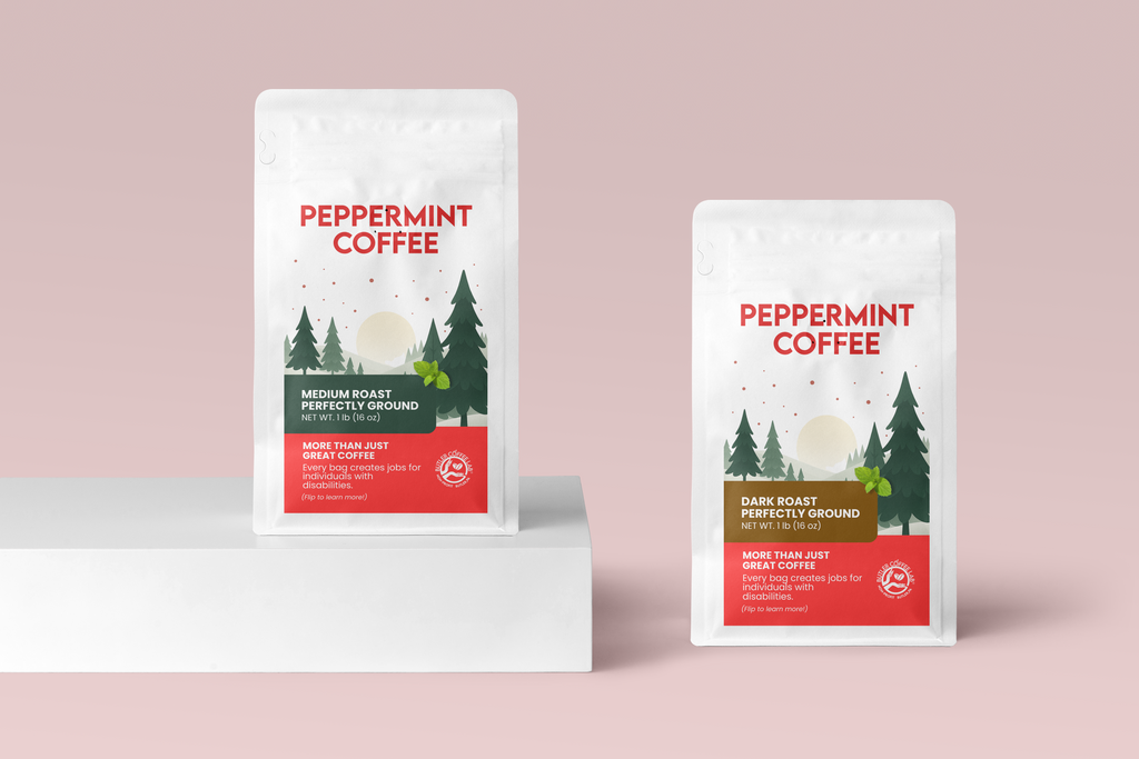 🎄 Peppermint Coffee Bags 🎄