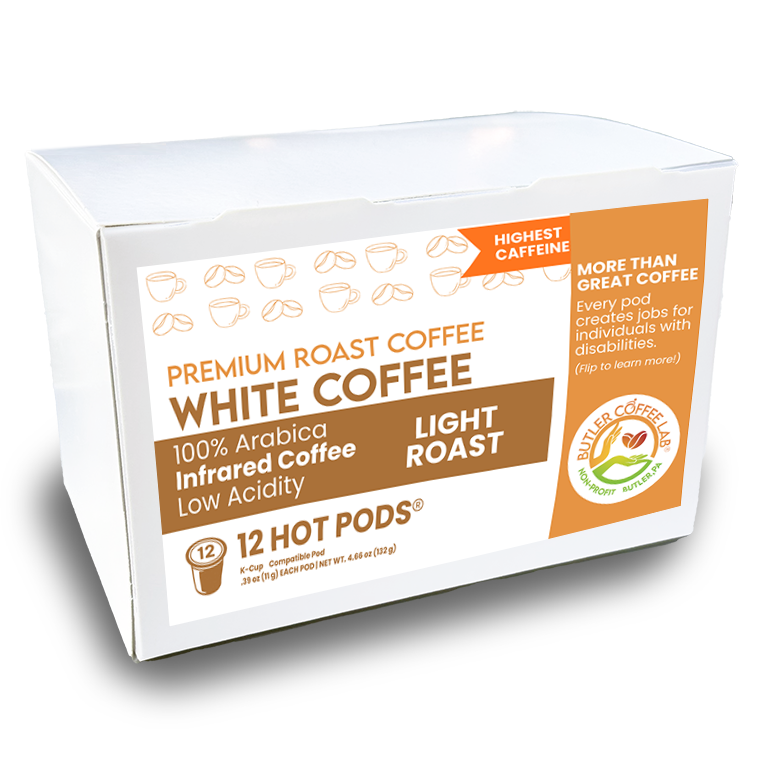 White Coffee - 12 Pod Box – Butler Coffee Lab